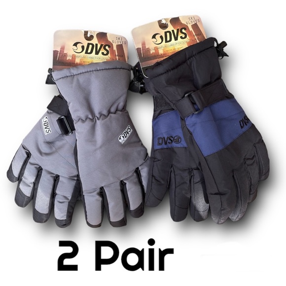 DVS Other - Winter Gloves 2 Pair Mens DVS BRAND Size Large